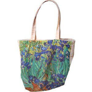 Getty Van Gogh Irises Canvas Tote Bag
